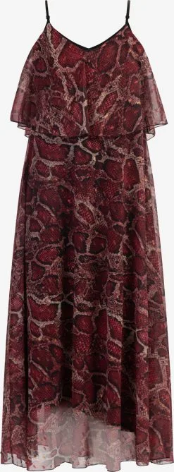 Faina Zomerjurken Zomerjurk Dames Rood / Donkerrood