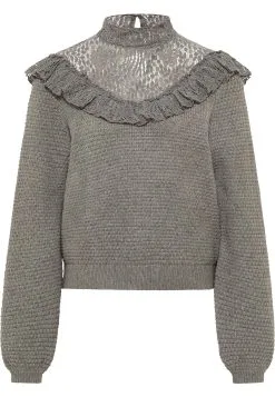 Faina Nascita - Trui - Grau Melange -Outlet Faina Winkel 01bbf2ac384f442d9cd9f6c99c40ef84