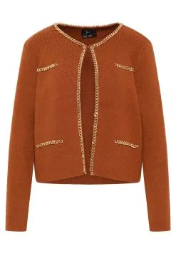 Faina Tuxe - Vest - Dunkelkamel -Outlet Faina Winkel 0228e21155834b0099a6c04fa46595b4