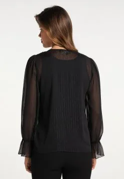 Faina Blouses & Tunieken Blouse Dames Zwart -Outlet Faina Winkel 03b3793305ea72f4534b99c88b344845