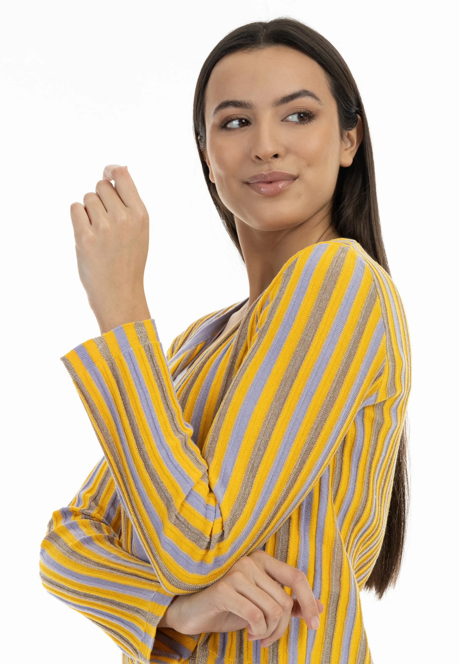 Faina Vest - Flieder Multicolor 6 Faina Vest - Flieder Multicolor - Afbeelding 4