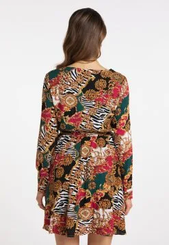 Faina Mini Jurken Jurk Dames Donkergroen -Outlet Faina Winkel 0bbde71bf243dc10f753b3ab4124f97c