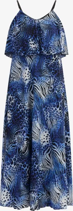 Faina Zomerjurken Zomerjurk Dames Blauw / Nachtblauw