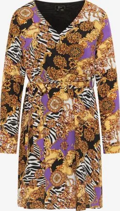 Faina Mini Jurken Jurk Dames Lichtoranje