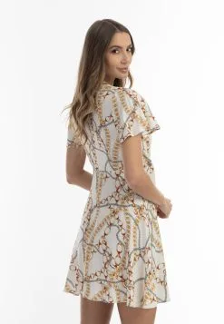 Faina Mini Jurken Jurk Dames Parelwit -Outlet Faina Winkel 145eca392f48c876076296778a27b23d