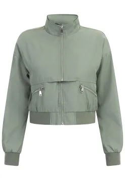 Faina Lichte Jas - Grau Oliv -Outlet Faina Winkel 157cc68e5fbd46a988f79f065d31b517