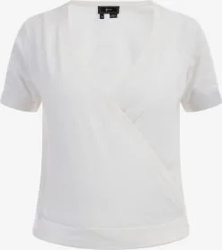 Faina Fijngebreide Truien Trui Dames Wolwit