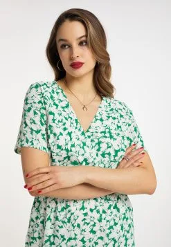 Faina Zomerjurken Zomerjurk Dames Mintgroen -Outlet Faina Winkel 185e082f7254634b28b860d9704035f1