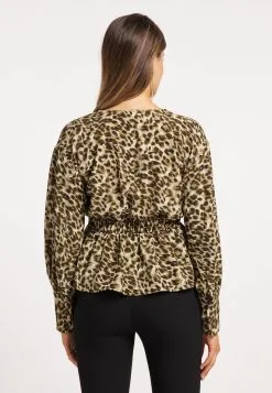 Faina Blouseshirts Blouse Dames Donkergroen -Outlet Faina Winkel 194f3de57aa3e7299b4dd4c1c9019819