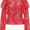 Faina Blouseshirts Blouse Dames Rood -Outlet Faina Winkel 196701ac3e8b26b79480e36c88c3cd47