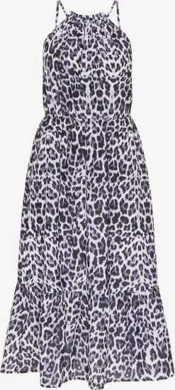 Faina Zomerjurken Zomerjurk Dames Grijs