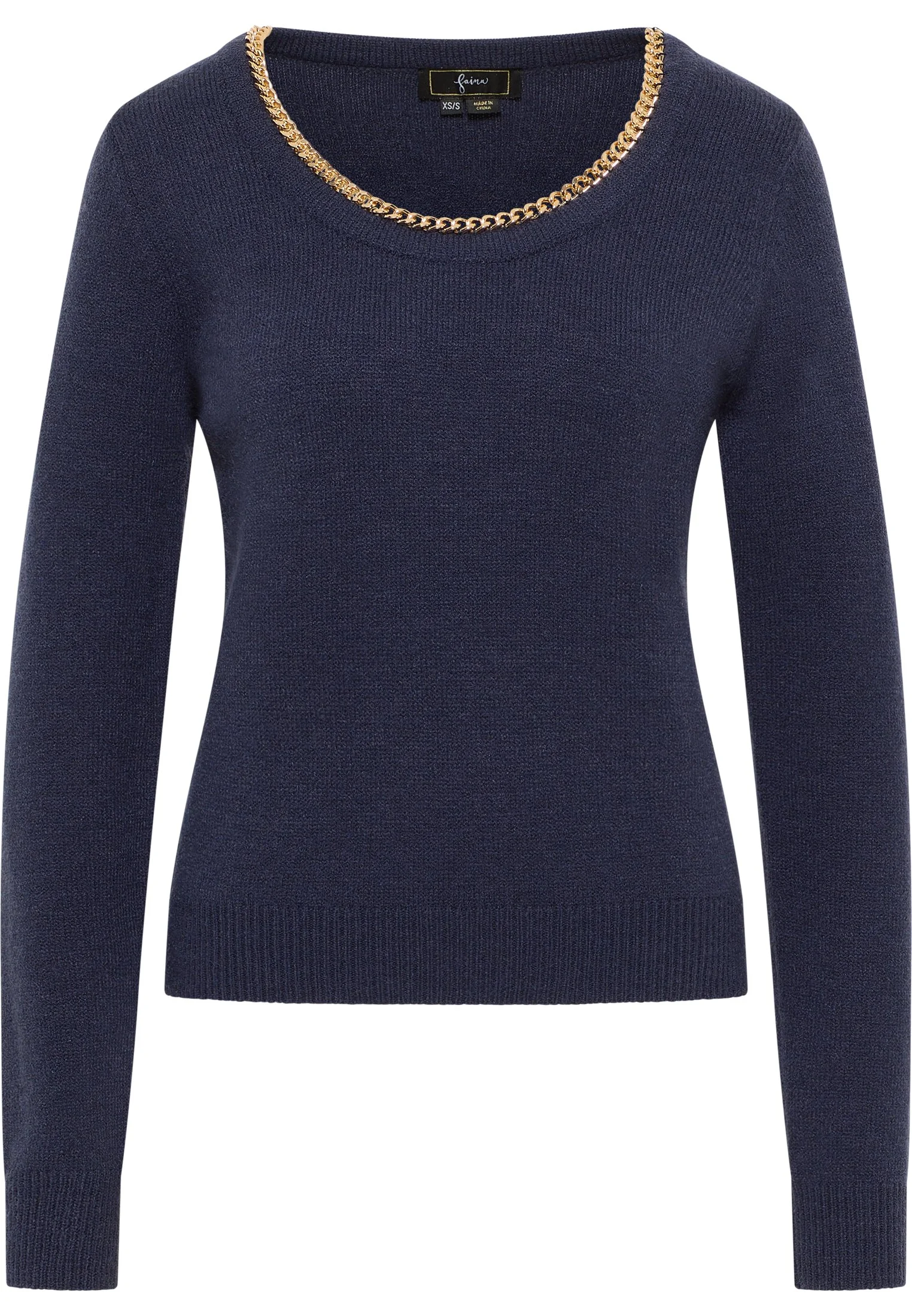 Faina Tuxe - Trui - Marine 7 Faina Tuxe - Trui - Marine - Afbeelding 5