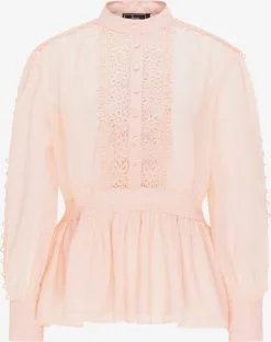 Faina Overhemden Blouse Dames Perzik