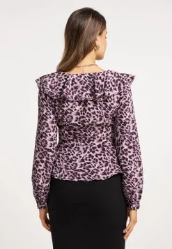 Faina Blouseshirts Blouse Dames Lila / Bessen -Outlet Faina Winkel 1d3f3ec8186a1dbc1b5fc062317cccf2