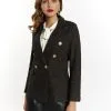 Faina Ikita - Blazer - Schwarz -Outlet Faina Winkel 1f0754d3ed5c42c2abcf118bbd295f2d