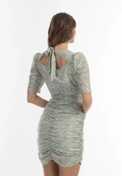 Faina Mini Jurken Jurk Dames Pastelgroen -Outlet Faina Winkel 1fdde0c21b463d387e2f0b8c79e0ccda