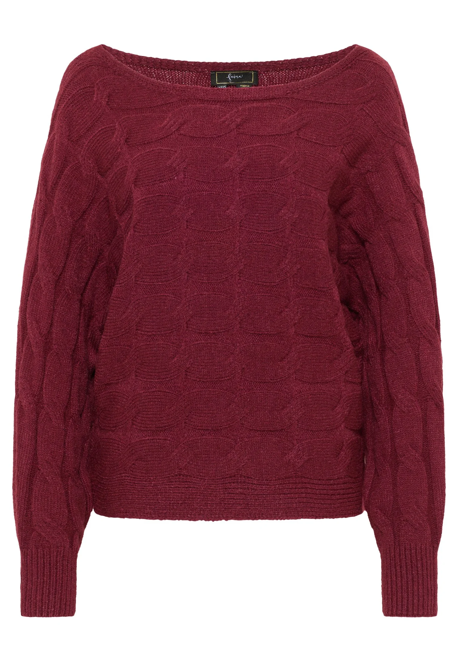 Faina Tylin - Trui - Dunkelkirschrot 7 Faina Tylin - Trui - Dunkelkirschrot - Afbeelding 5
