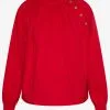 Faina Overhemden Blouse Dames Rood