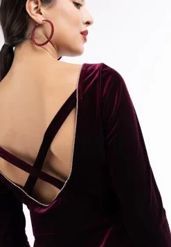 Faina Cocktailjurken Cocktailjurk Dames Kersrood -Outlet Faina Winkel 2faaa6b26db50247f777cb04fc31a478