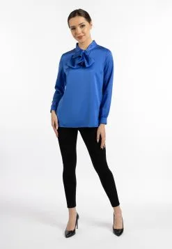 Faina Blouseshirts Blouse Dames Royal Blue/koningsblauw -Outlet Faina Winkel 2fbc6288d3898eff1aa1aba3dbc30ff9