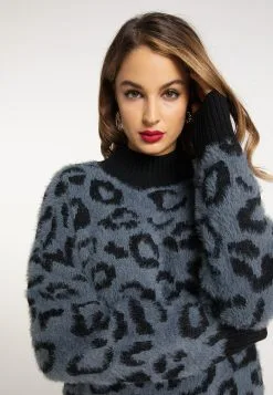 Faina Imane - Trui - Grau Schwarz 10 Faina Imane - Trui - Grau Schwarz -Outlet Faina Winkel 309b462d891343658a48595af7f947c5