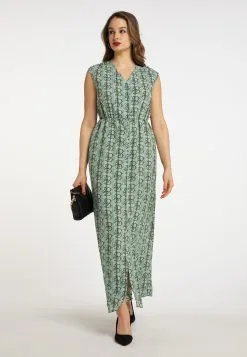 Faina Maxi Jurken Jurk Dames Mintgroen / Pastelgroen -Outlet Faina Winkel 37b878ee3f19183161059217577af715