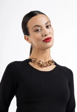 Faina Caissa - Trui - Schwarz -Outlet Faina Winkel 38ff97baa1d94e769a13446fd74a52f1