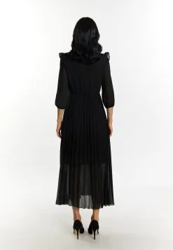 Faina Maxi Jurken Jurk Dames Zwart -Outlet Faina Winkel 3940dca6a8557cc5dda83d17f221527f