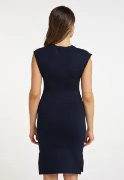 Faina Jerseyjurken Jurk Dames Marine -Outlet Faina Winkel 3987ec1aa73ded939d8b63aba0913807