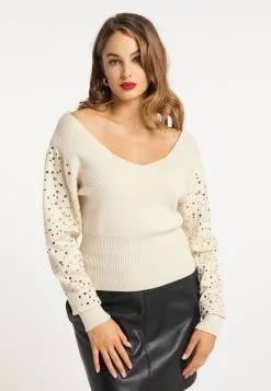 Faina Imane - Trui - Champagner