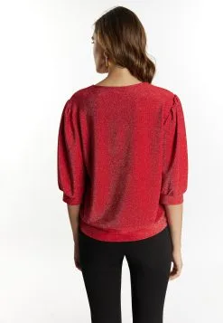 Faina Blouses Met Korte Mouw Blouse Dames Rood -Outlet Faina Winkel 3e12656c5d7f5d7884aaa7ecc60b30db