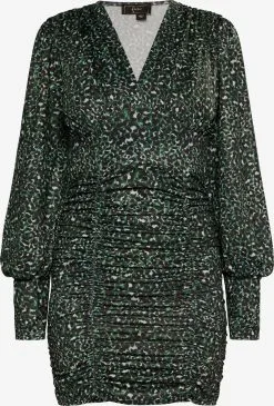 Faina Mini Jurken Jurk Dames Groen