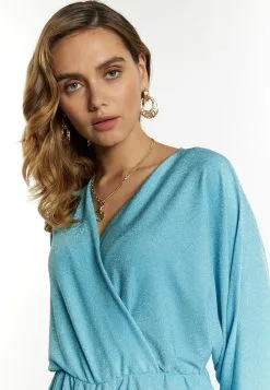 Faina Mini Jurken Jurk Dames Aqua -Outlet Faina Winkel 44cf4f3731452ef3a79ab4abe3129bdd