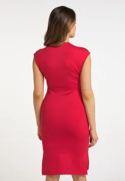 Faina Jerseyjurken Jurk Dames Rood -Outlet Faina Winkel 45b5e8ee45292007837282948d0ef5b3