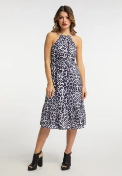 Faina Zomerjurken Zomerjurk Dames Grijs -Outlet Faina Winkel 45c5eb91eafa4f45f3f6b08c9141a58d