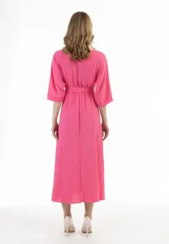 Faina Maxi Jurken Jurk Dames Pink -Outlet Faina Winkel 4ab260062532d317cae60dac9c22542d