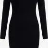 Faina Gebreide Jurken Gebreide Jurk Tylin Dames Zwart -Outlet Faina Winkel 4c76a3a26a24187a3852960db3324a33
