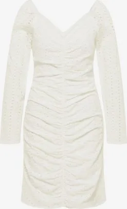 Faina Mini Jurken Jurk Dames Wit