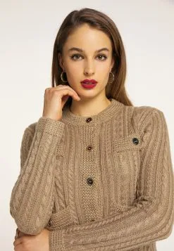 Faina Nally - Vest - Kamel -Outlet Faina Winkel 4d036e25d9534f18aca2367472c04bdb