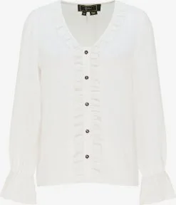 Faina Blouses & Tunieken Blouse Dames Wit