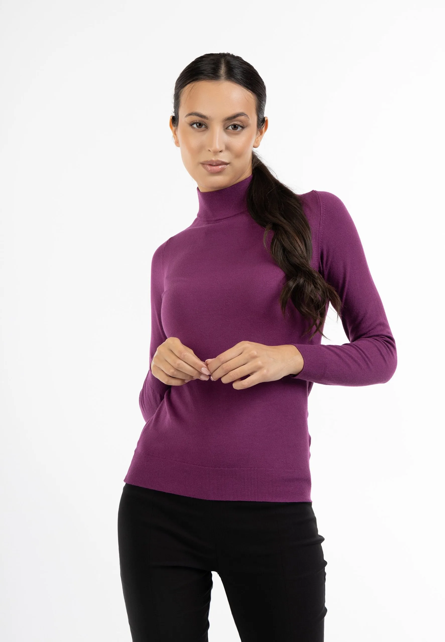 Faina Pullover Minya - Trui - Lila 3 Faina Pullover Minya - Trui - Lila