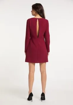 Faina Mini Jurken Jurk Dames Wijnrood -Outlet Faina Winkel 562f12dd4b1dc588fb3037464b4bcfe7