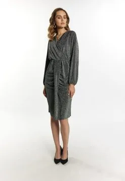 Faina Mini Jurken Jurk Dames Zilver -Outlet Faina Winkel 568092b42ea08d508bcb4cf850b5e550