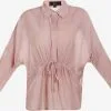 Faina Overhemden Blouse Dames Poederroze -Outlet Faina Winkel 5854a78682efad1665bf03fa928ed954
