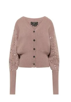 Faina Imane - Vest - Dunkeltaupe -Outlet Faina Winkel 5ad54a17eb5f451db7fed4c1992a2da7