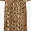 Faina Maxi Jurken Jurk Dames Bruin / Donkerbruin -Outlet Faina Winkel 60081c5671d8752d4b0c80893ba062cc