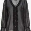 Faina Blouses & Tunieken Blouse Dames Zwart -Outlet Faina Winkel 602f4c8d523c86852f55d591807defb6