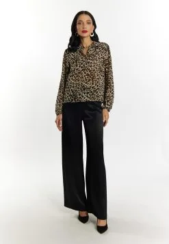 Faina Blouses & Tunieken Blouse Dames Beige / Bruin -Outlet Faina Winkel 60daf9ddafe1269bb4f0bec9d9f05b0a