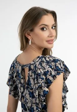 Faina Zomerjurken Zomerjurk Dames Gemengde Kleuren -Outlet Faina Winkel 650fba61fcfdf85abb2d1ae66c62bef0