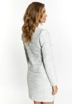 Faina BoucléNascita - Blazer - Hellblau Mehrfarbig -Outlet Faina Winkel 6a080e66bbbf4384bacb4e10a6af05eb